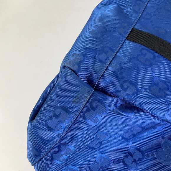 Gucci Off the Grid Duffle Bag GG Monogram Blue - Picture 11 of 16